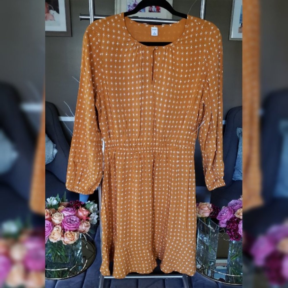 Old Navy Yellow Dress Size L
